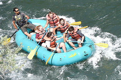 Rafting the Trinity